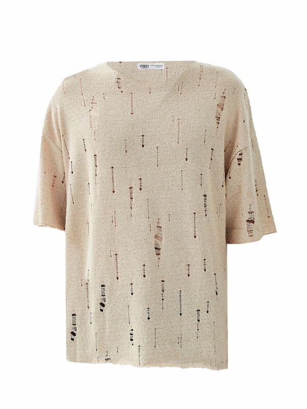 VAMOS CLO VAMOS CLO Majica 'Campanula'  bež