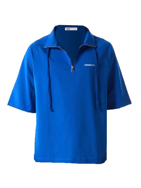 VAMOS CLO VAMOS CLO Majica 'Christmas Rose'  indigo