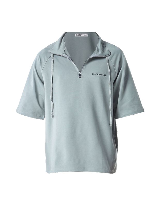 VAMOS CLO VAMOS CLO Majica 'Christmas Rose'  siva / svetlo siva