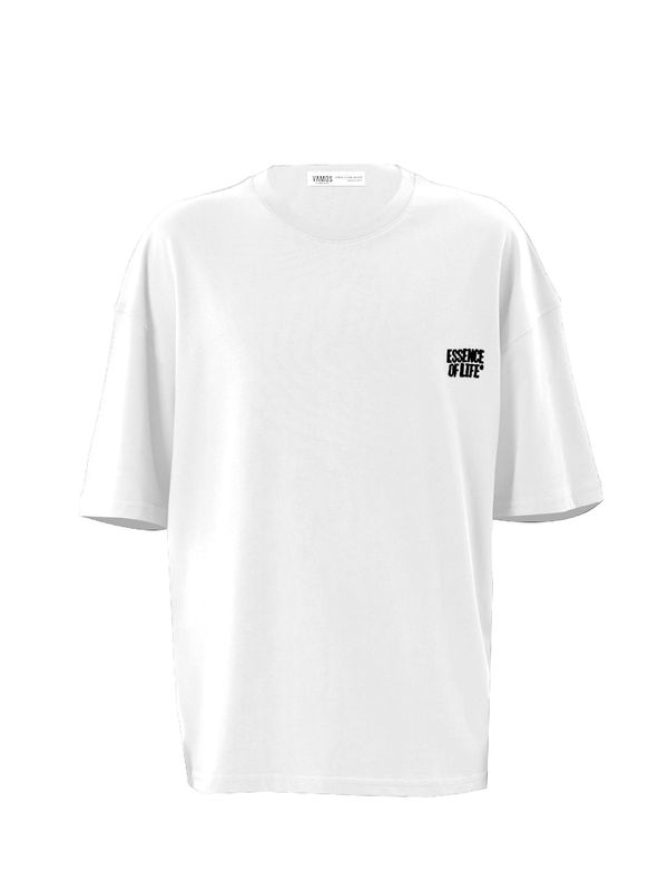 VAMOS CLO VAMOS CLO Majica 'Dahlia'  modra / off-bela