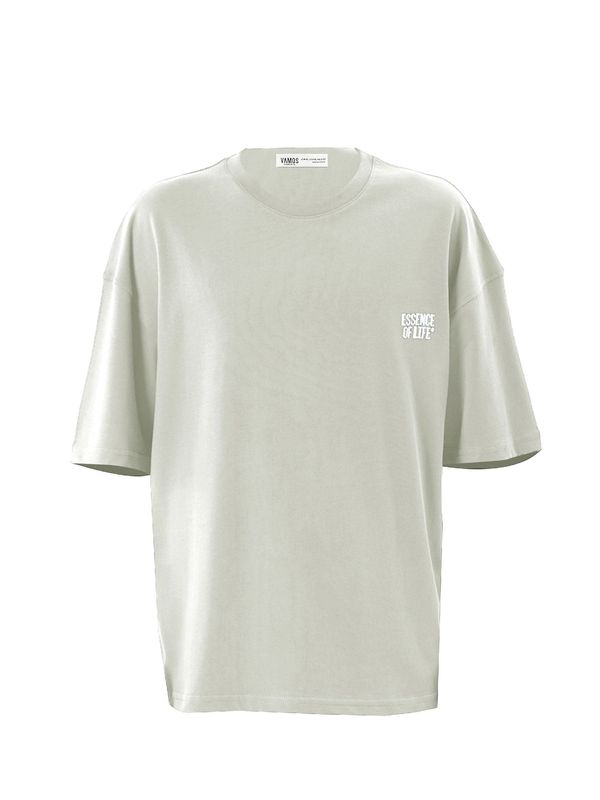 VAMOS CLO VAMOS CLO Majica 'Dahlia'  modra / siva / bela