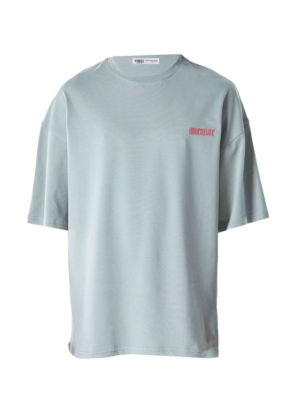 VAMOS CLO VAMOS CLO Majica 'Dusty Miller'  modra / mešane barve