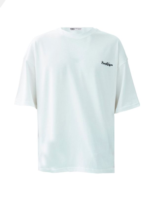 VAMOS CLO VAMOS CLO Majica 'Frangipani'  mešane barve / off-bela