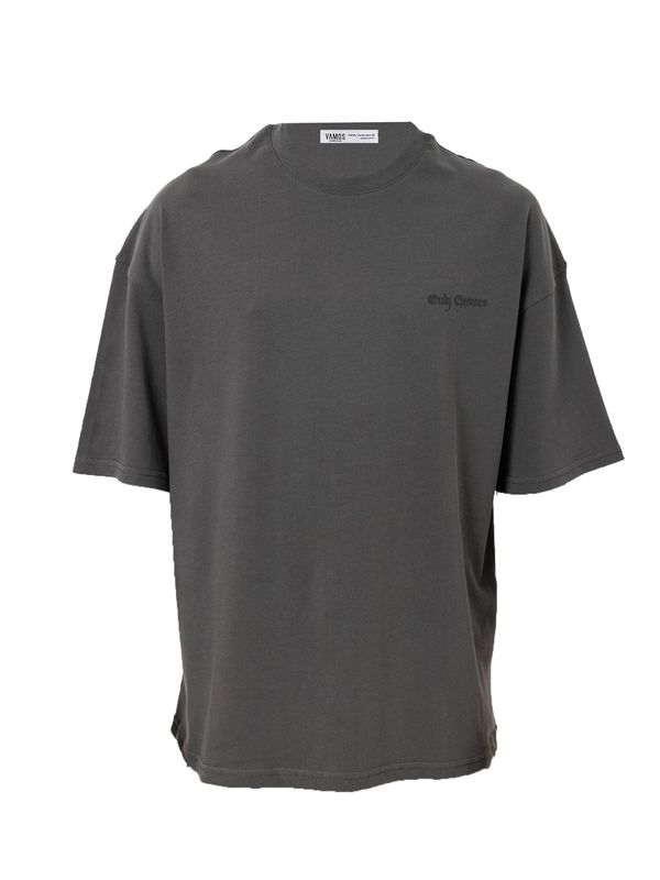 VAMOS CLO VAMOS CLO Majica 'Geum'  antracit / temno siva