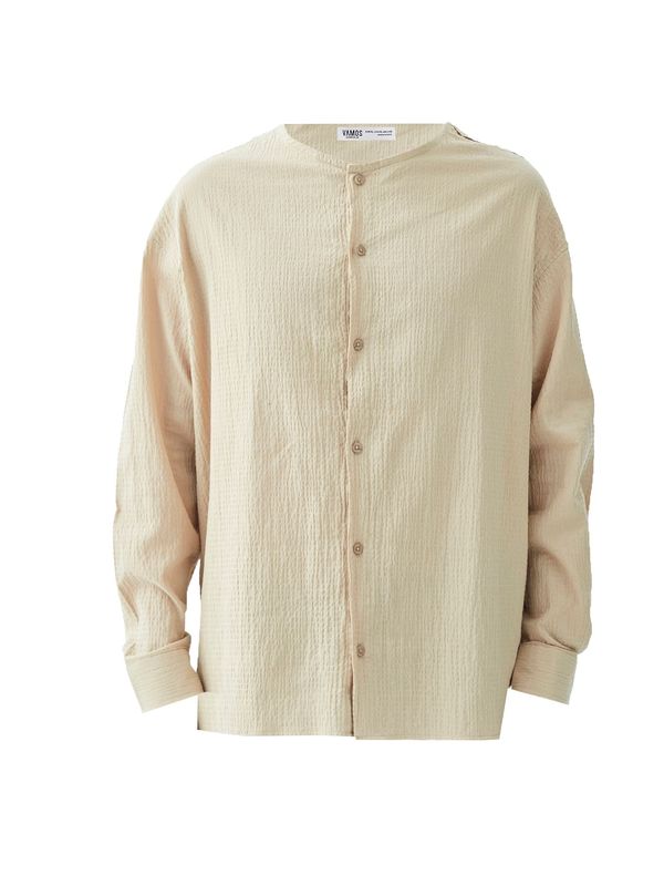 VAMOS CLO VAMOS CLO Majica 'Gilia'  off-bela