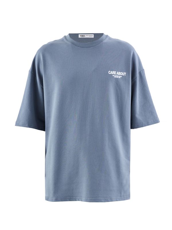 VAMOS CLO VAMOS CLO Majica 'Honeysuckle'  dimno modra / bela