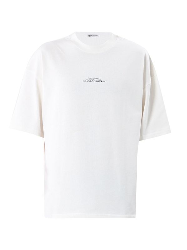 VAMOS CLO VAMOS CLO Majica 'Ice Plant'  modra / off-bela