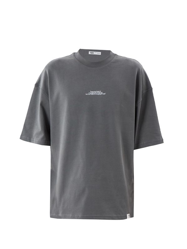 VAMOS CLO VAMOS CLO Majica 'Ice Plant'  siva / svetlo lila / bela