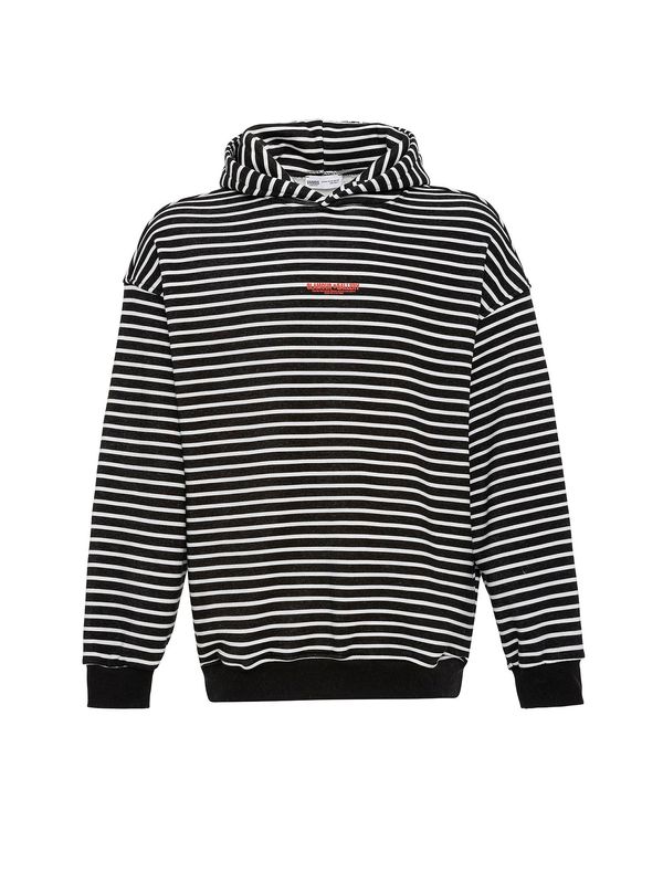 VAMOS CLO VAMOS CLO Majica  krvavo rdeča / črna / bela