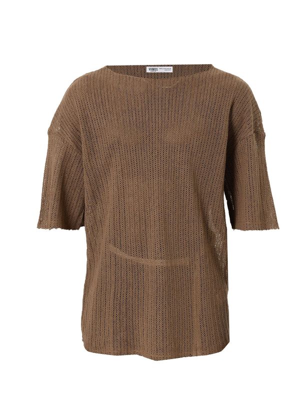 VAMOS CLO VAMOS CLO Majica 'Lobelia'  rjava