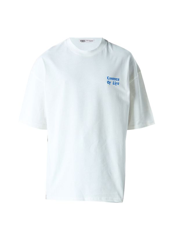 VAMOS CLO VAMOS CLO Majica 'Mallow'  kraljevo modra / svetlo modra / grafit