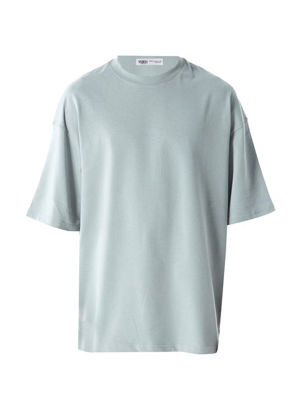 VAMOS CLO VAMOS CLO Majica 'Mimosa'  siva / črna / bela