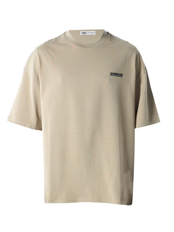 VAMOS CLO VAMOS CLO Majica  oliva / črna