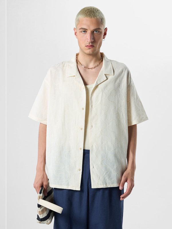 VAMOS CLO VAMOS CLO Srajca 'Amaranth'  off-bela