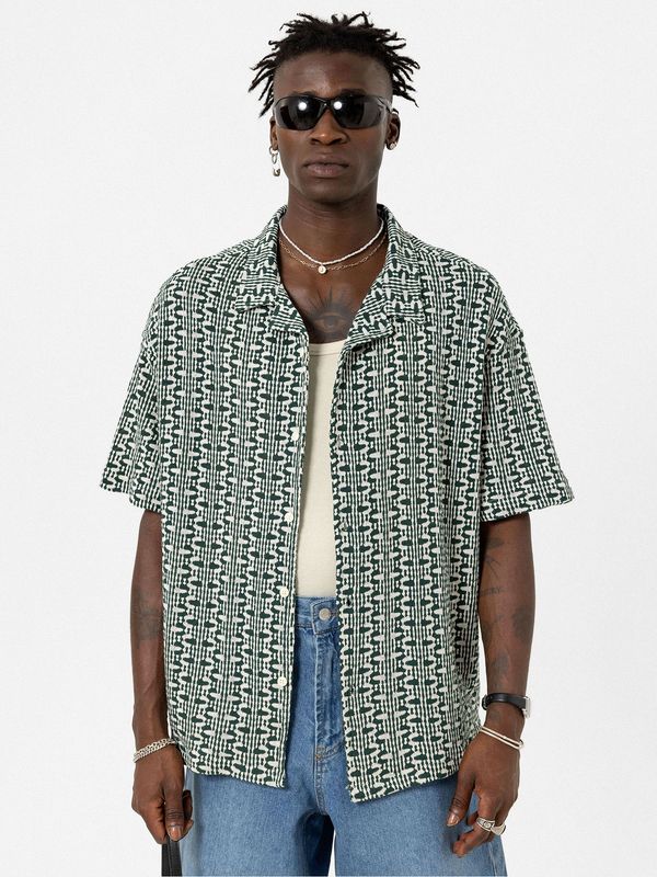 VAMOS CLO VAMOS CLO Srajca 'Aster'  temno modra / bela