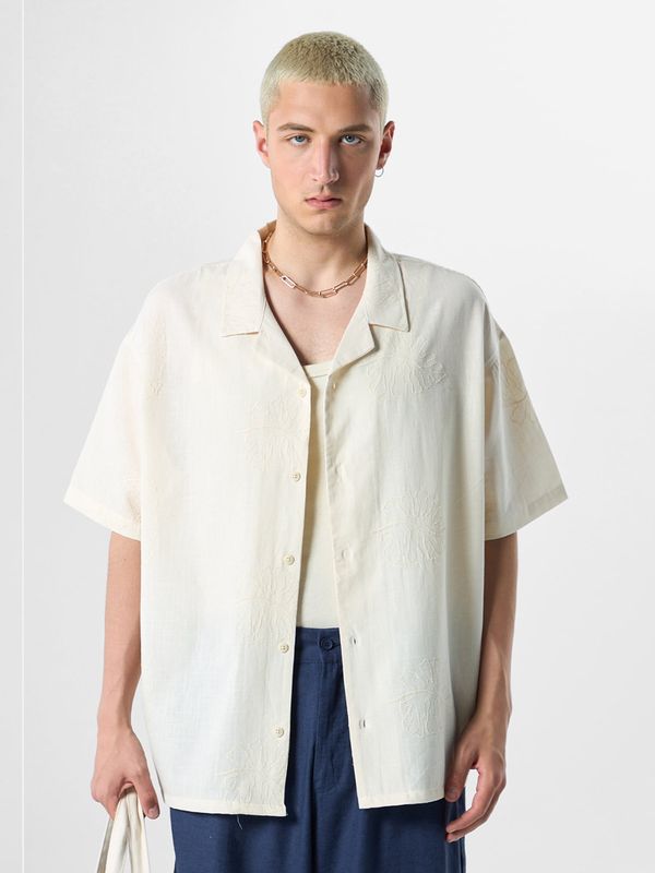 VAMOS CLO VAMOS CLO Srajca 'Yucca'  bela / off-bela