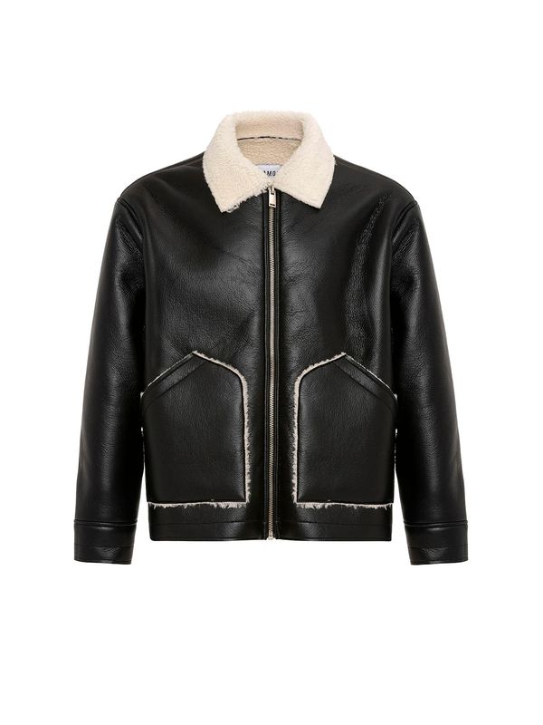 VAMOS CLO VAMOS CLO Zimska jakna  kremna / črna