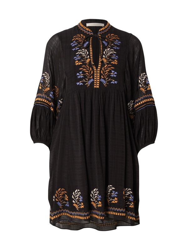 Vanessa Bruno Vanessa Bruno Dolga srajca 'TAKIS'  svetlo modra / oranžna / črna