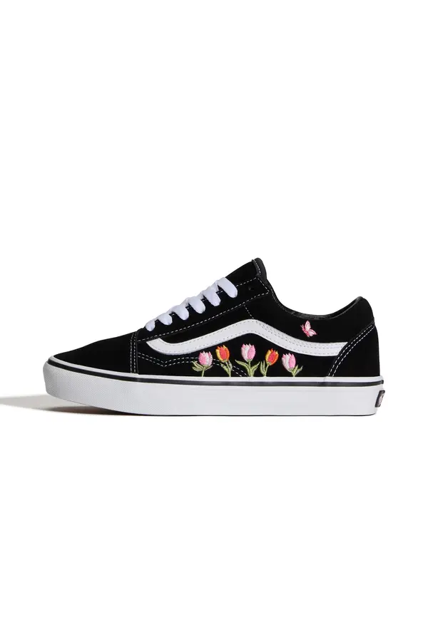VANS VANS Čevlji na vezalke 'Old Skool'  črna