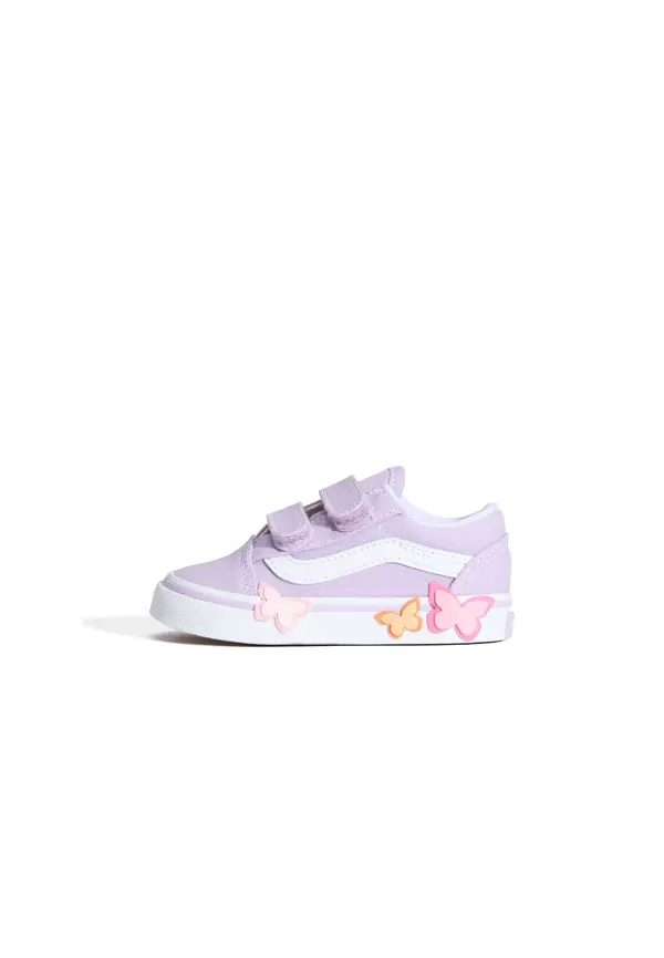 VANS VANS Copatki za prve korake  lila / oranžna / roza / bela