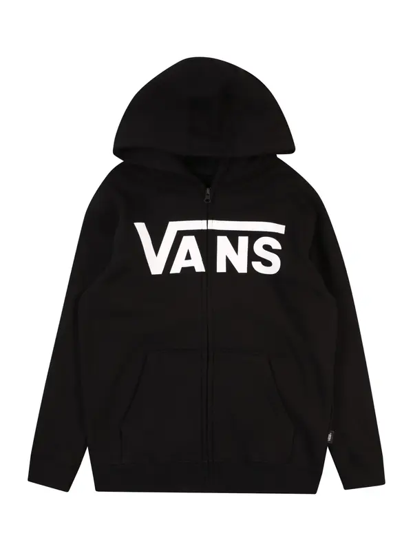 VANS VANS Jopa na zadrgo 'Classic II'  črna / bela