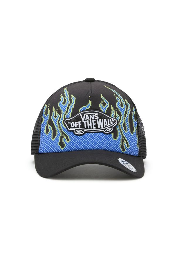 VANS VANS Kape 'PIXEL FLAME TRUCKER'  modra / zelena / črna / bela