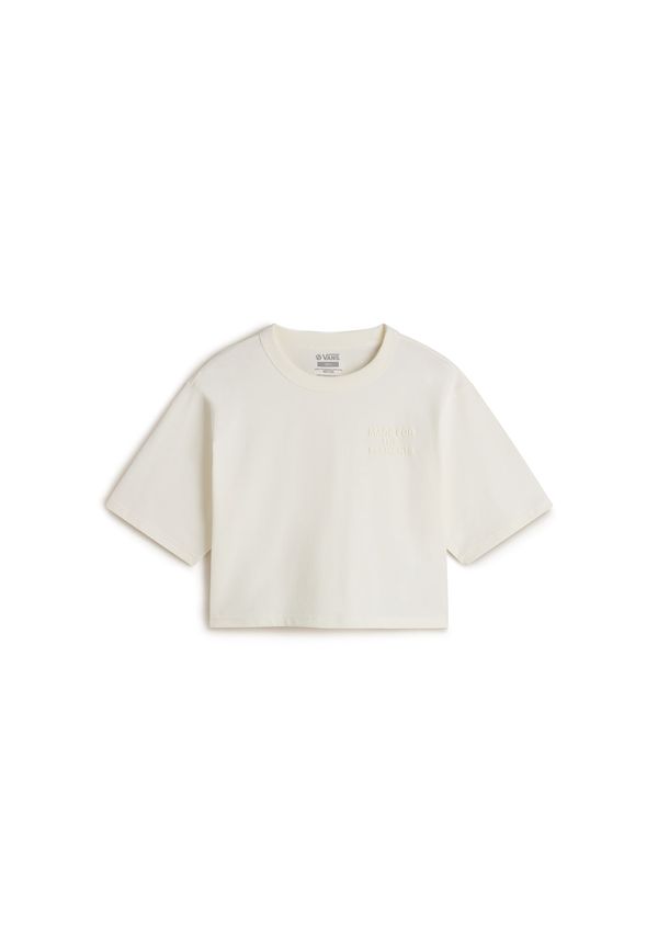 VANS VANS Majica  bela / volneno bela