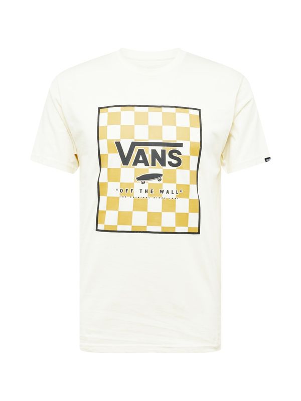 VANS VANS Majica 'Classic'  gorčica / črna / bela