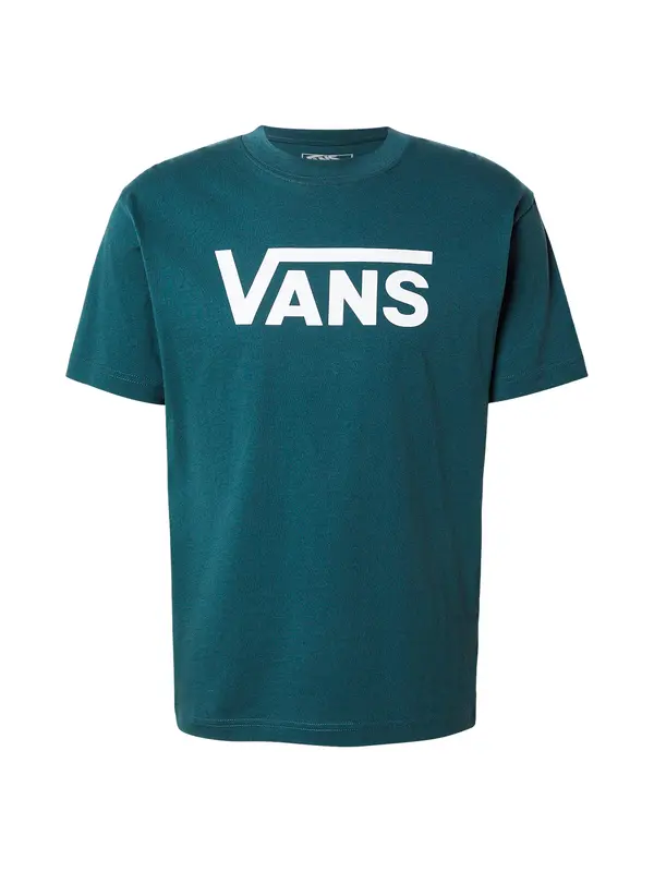 VANS VANS Majica 'Classic'  petrol / bela