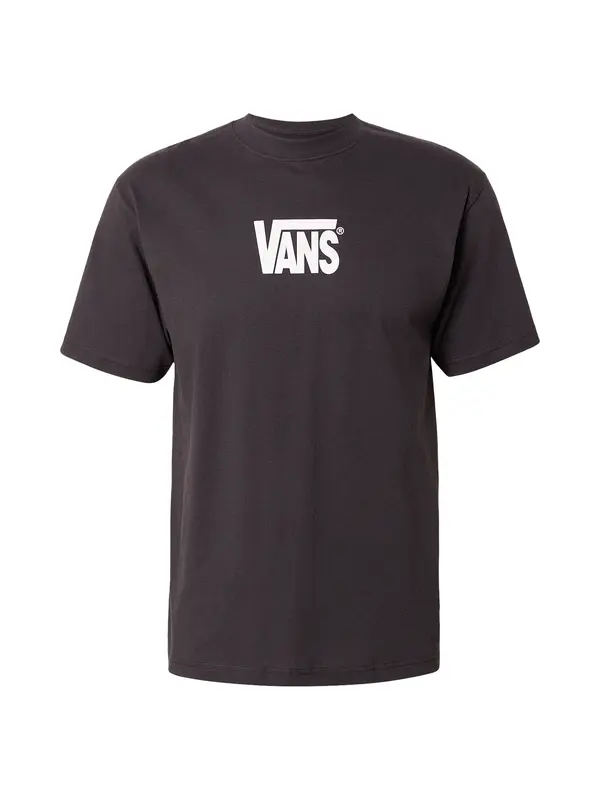 VANS VANS Majica  črna / bela