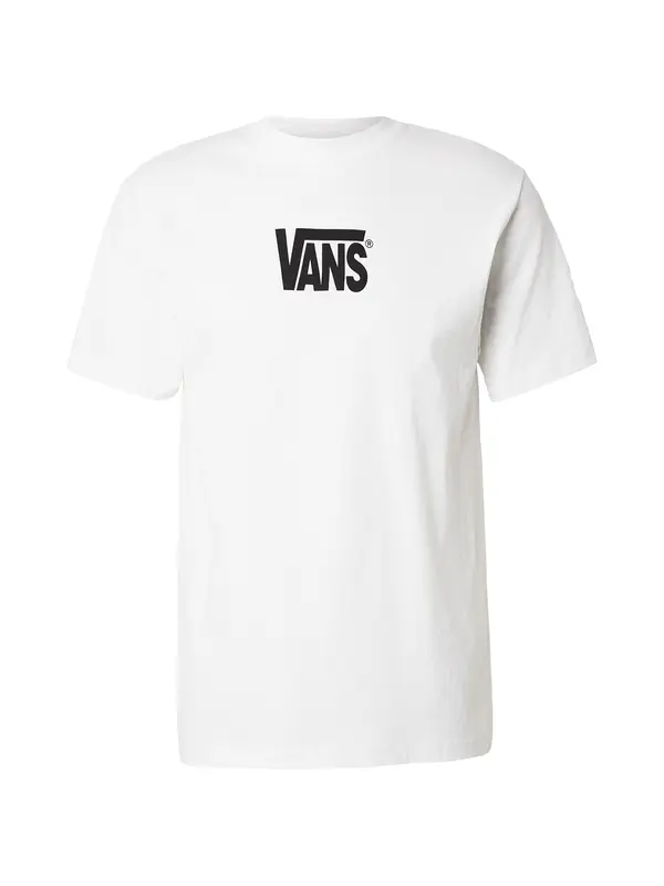 VANS VANS Majica  črna / bela