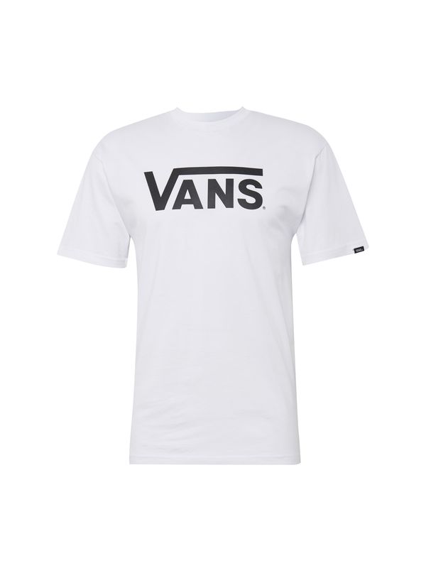 VANS VANS Majica  črna / bela