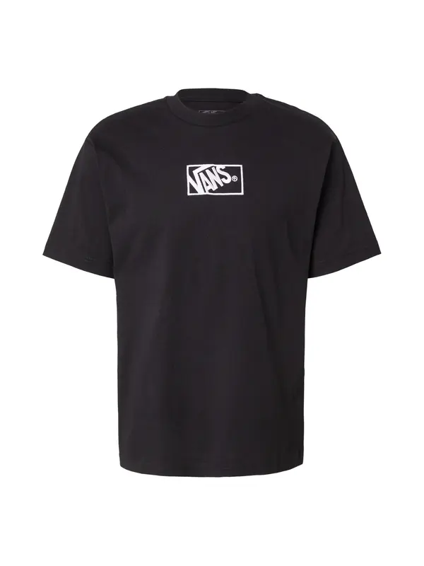 VANS VANS Majica  črna / bela