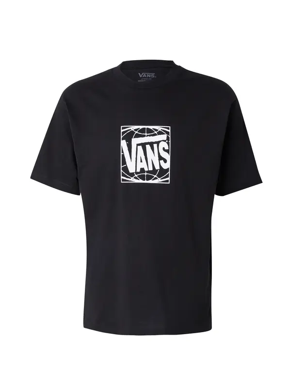 VANS VANS Majica  črna / off-bela