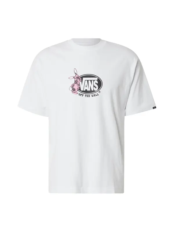 VANS VANS Majica 'FOLLOW'  roza / črna / bela