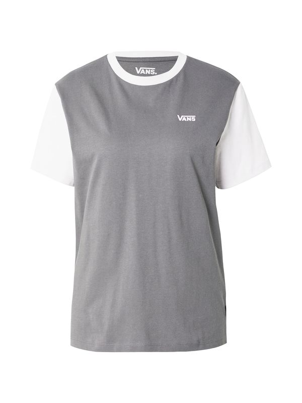 VANS VANS Majica  grafit / bela