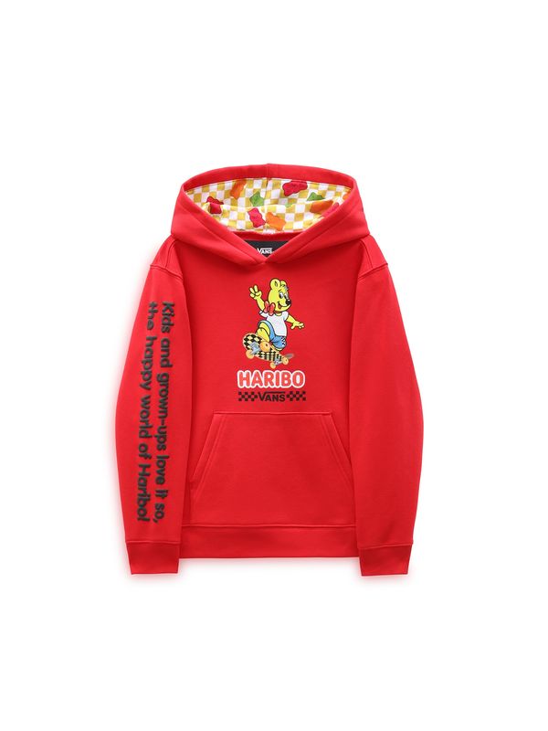 VANS VANS Majica 'HARIBO'  rumena / temno rdeča / črna / bela