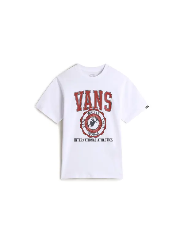VANS VANS Majica 'Inter'  krvavo rdeča / črna / bela