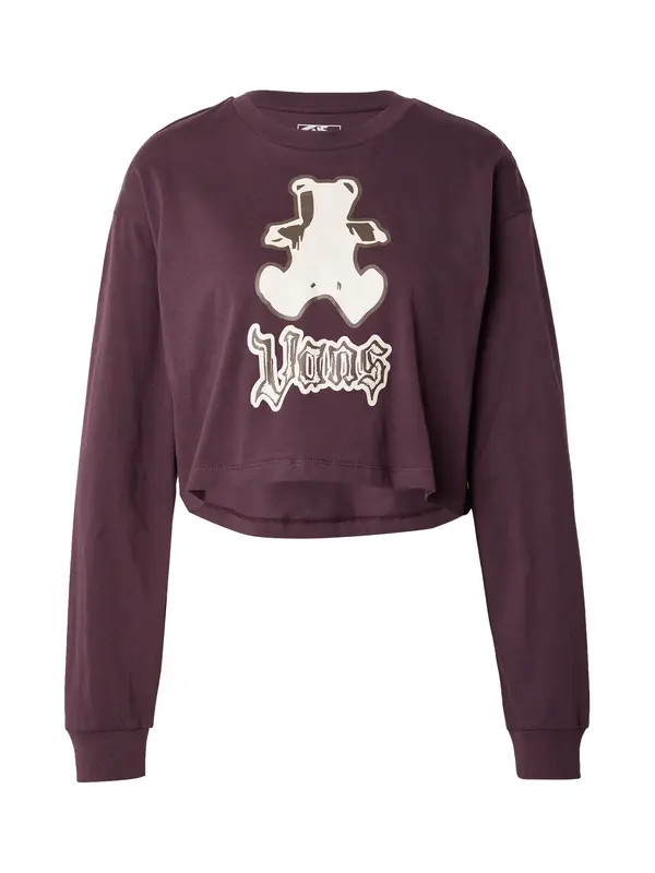VANS VANS Majica 'LIL BEAR'  kremna / rjava / vinsko rdeča