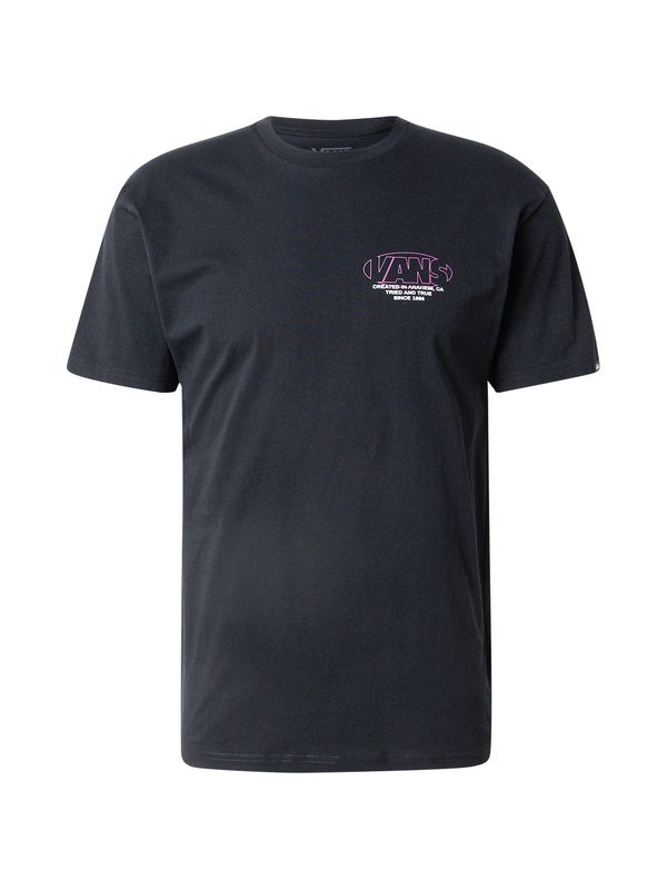 VANS VANS Majica 'MAJOR'  lila / črna / bela