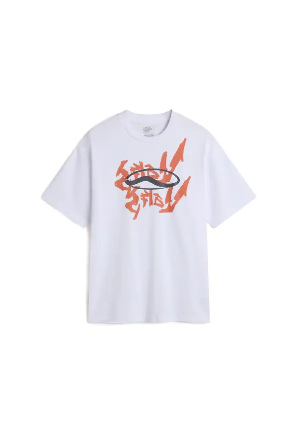 VANS VANS Majica 'Mirror'  temno oranžna / črna / bela