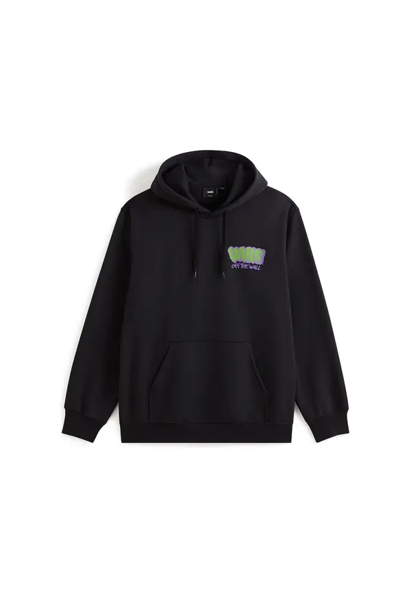 VANS VANS Majica  neonsko zelena / sivka / črna