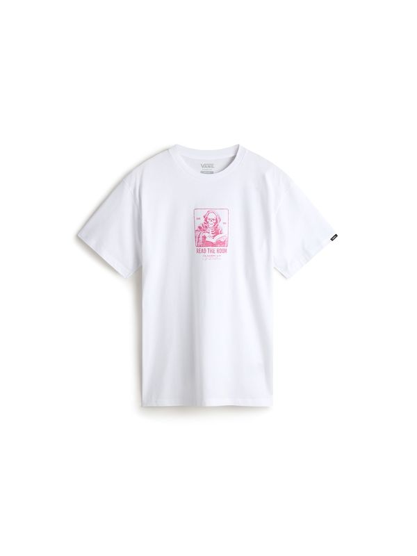 VANS VANS Majica 'Read The Room'  pastelno rdeča / bela