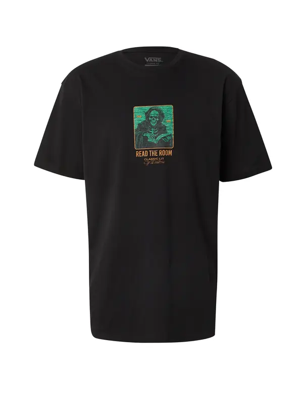 VANS VANS Majica 'Read The Room'  zelena / oranžna / črna