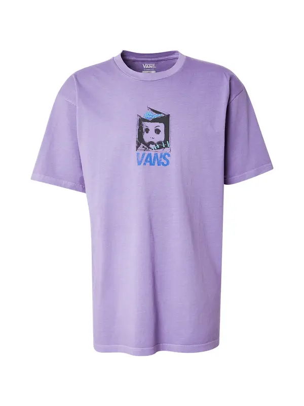 VANS VANS Majica 'Retro'  kraljevo modra / sivka / črna