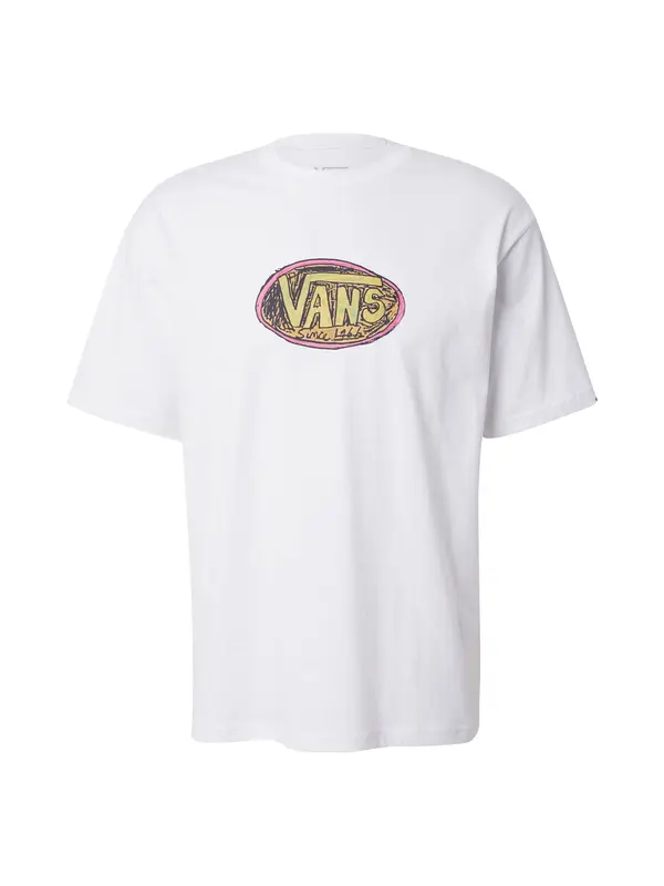 VANS VANS Majica 'SCRIBBLEX'  rumena / roza / črna / bela