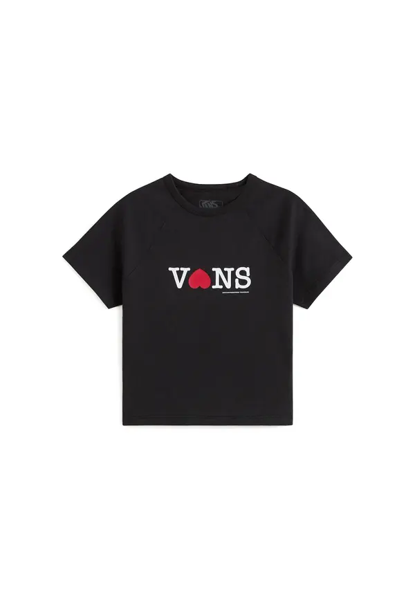VANS VANS Majica 'Souvenir'  živo rdeča / črna / bela