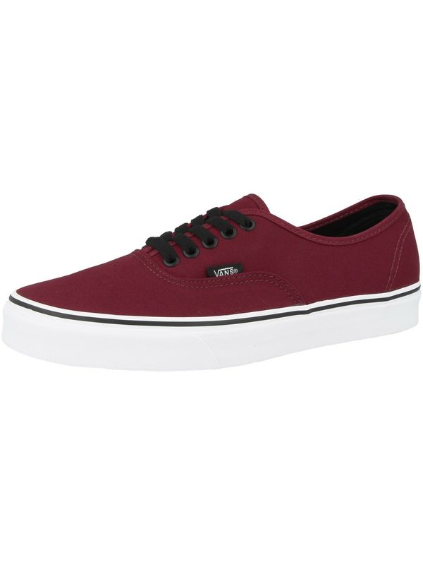 VANS VANS Nizke superge 'Authentic'  bordo / črna