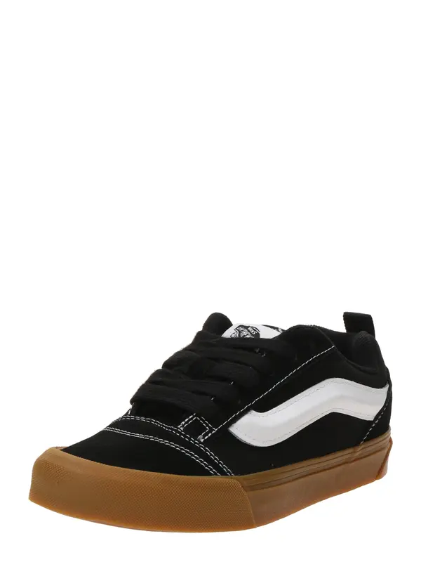 VANS VANS Nizke superge 'Knu Skool'  črna / bela