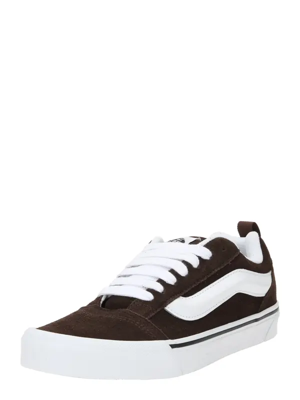 VANS VANS Nizke superge 'Knu Skool'  temno rjava / bela